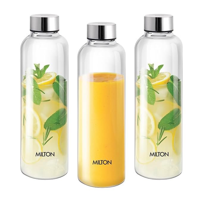 Clazkit Stainless Steel Water Bottle 1000 ml Single-
